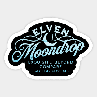 Elven Moondrop (Sparkle) Sticker